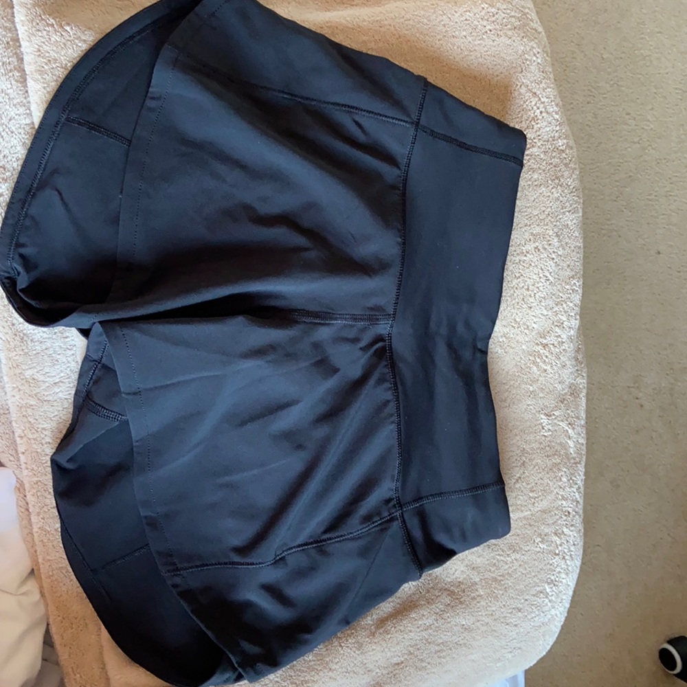 Black Lululemon shorts